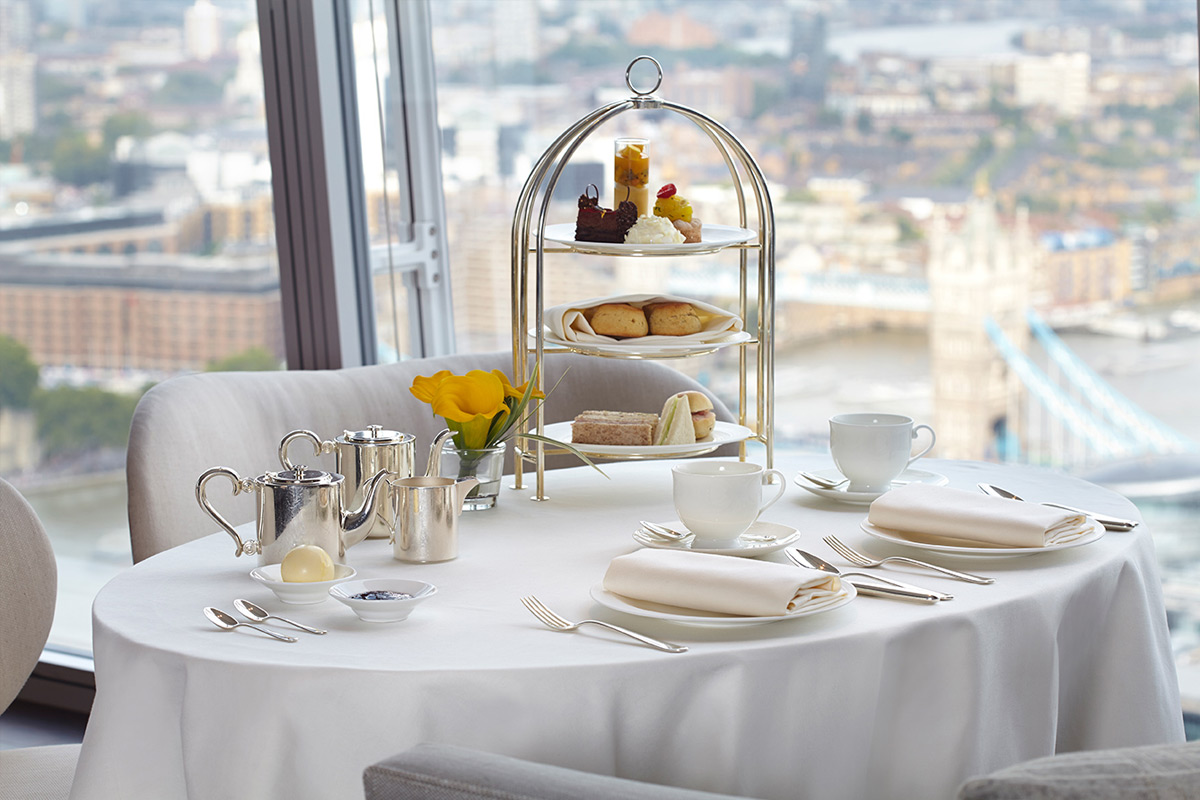 Afternoon Tea at The Shard Tea with a View! A Guide To London City
