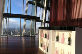 The highest champagne bar in the country!